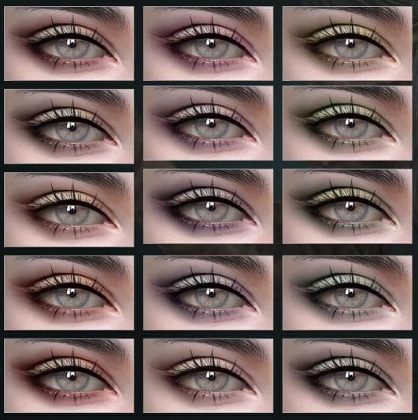 Галерея мода Тени для глаз Ventricle Eyeshadow #1